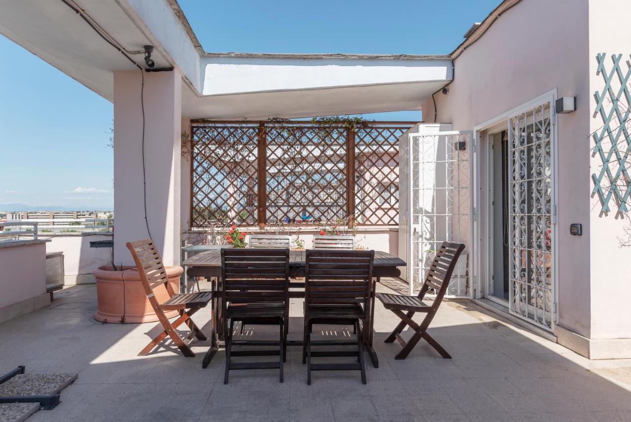Piazza Bologna Terrace Apartment Roma Exterior foto